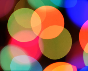 Defocused color background