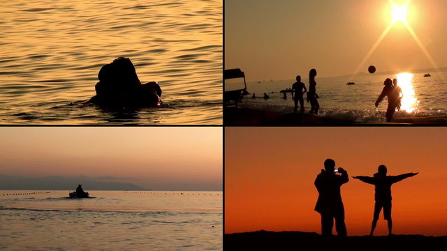 Sunset scenes