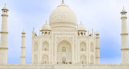 Taj Mahal, Agra(India), una de las 7 maravillas del mundo.