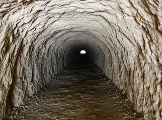tunnel de trescaire du sentier Martel