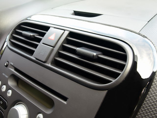 Air conditioner - modern, compact car.