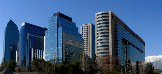 Geschäftsviertel Providencia in Santiago de Chile
