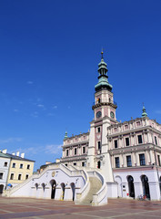 City Hall in Zamosc, Poland