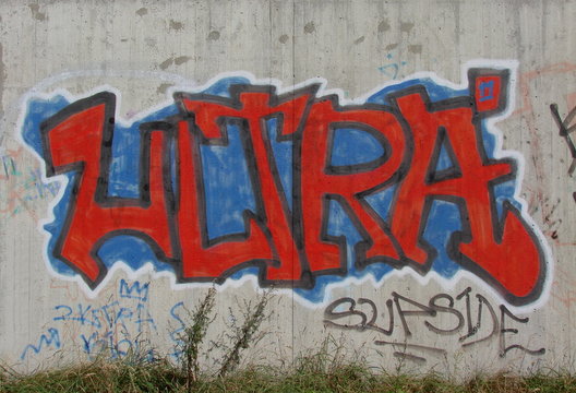 schriftzug graffiti