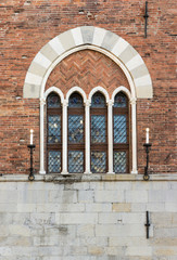 Windows on San Giorgio Palace, Genoa