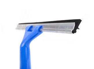 Blue wiper for cleaning window