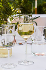 Riesling im Glas