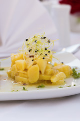 lauwarmer Kartoffelsalat