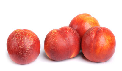 Nectarines isolated