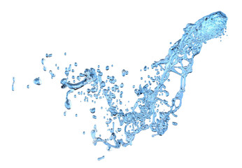 Water splash isolated © Dreaming Andy