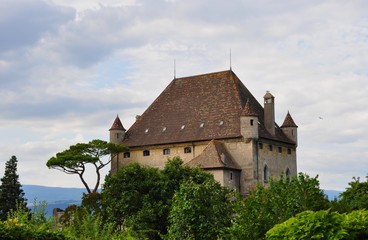Fototapeta na wymiar Château Yvoire