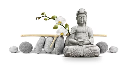 Afwasbaar Fotobehang Zen Boeddha en welzijn