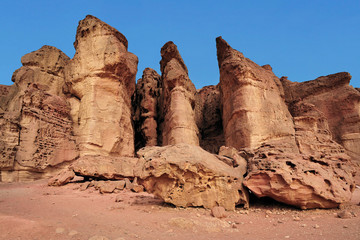 Travel Photos of Israel -Timna Park and King Solomon's Mines