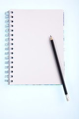 School tools on a white background