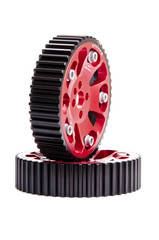 New adjustable pulleys for a camshaft