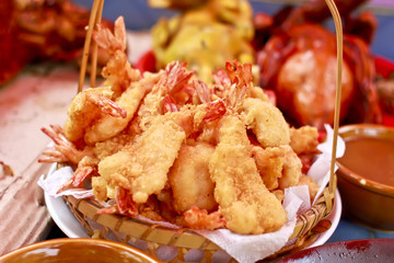 Fried shrimp