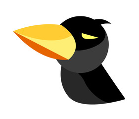 icon crow