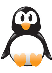 Cartoon penguin