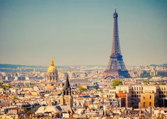 Türaufkleber Paris Eiffelturm