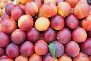 Fresh peaches.