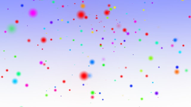 Falling Confetti Particles Animation