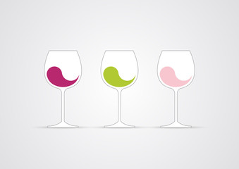Verres de vin