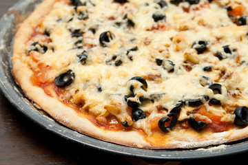 Homemade pizza