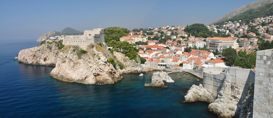 Panorámica General de Dubrovnik, Croacia