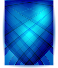 Vector Straight lines abstract background. Blue stripe