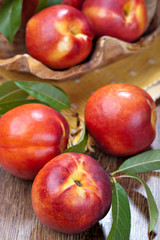 fresh and sweet peach
