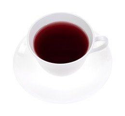 Rose hip hibiscus herbal tea