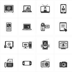 Electronics icons