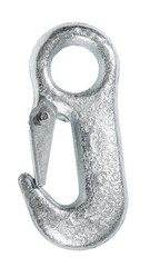 Crane eye snap hook with latch
