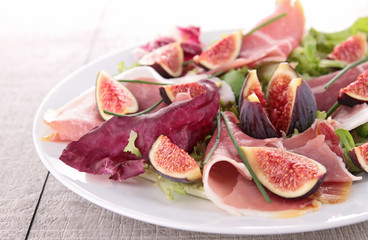 prosciutto ham and fig