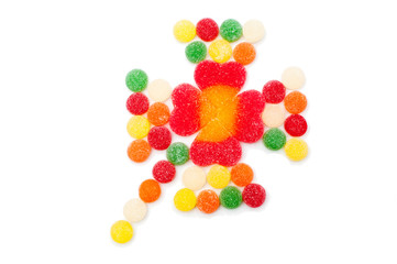 Gummibärchen Kleeblatt