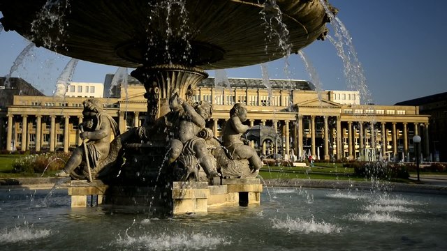 Old Borse on Schlossplatz, Stuttgart