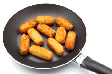 Freír las croquetas