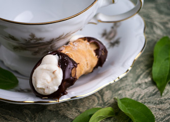 Cannoli Sicilian Dessert Pastry