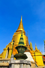 Fototapeta premium The pagoda at Wat Phra Kaew, Thailand