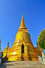 Naklejka premium Pagoda at Wat Phra Kaew, Thailand