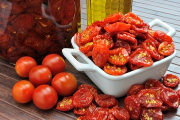 Pomodorini secchi sott'olio