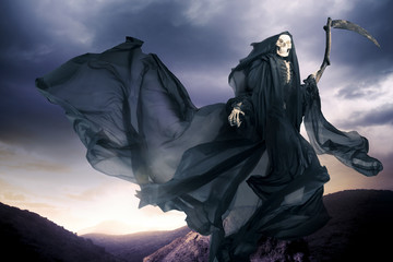 Grim reaper/ angel of death