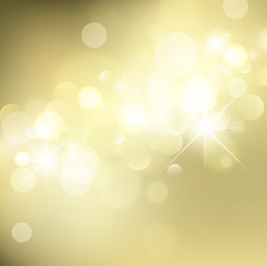 Abstract Golden Holiday Background