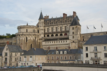Fototapeta na wymiar Chateau of Amboise
