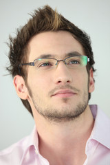 Obraz premium intelligent young man