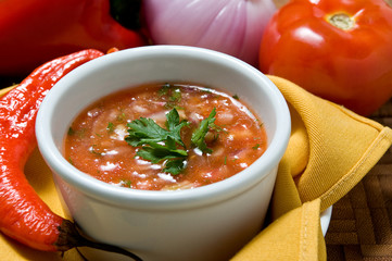 Ecuadorian food series: pepper sauce
