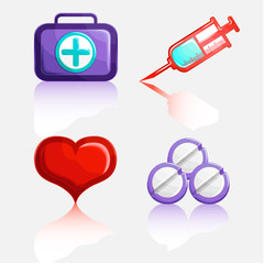 Fototapeta premium Medical signs