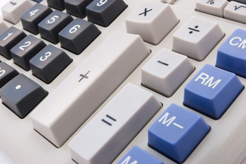 calculator close up