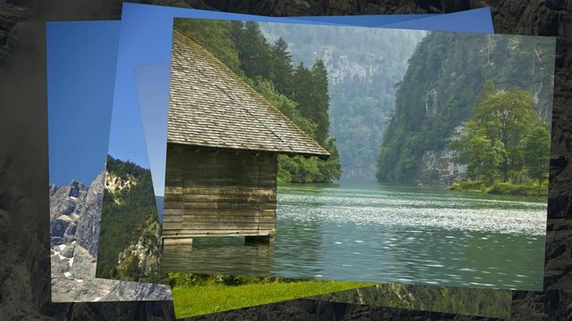 Video animation Berge urlaub