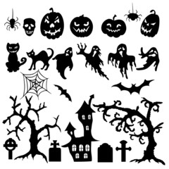 Set of halloween elements - 44495454